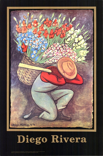 Diego rivera vendedora de - el,